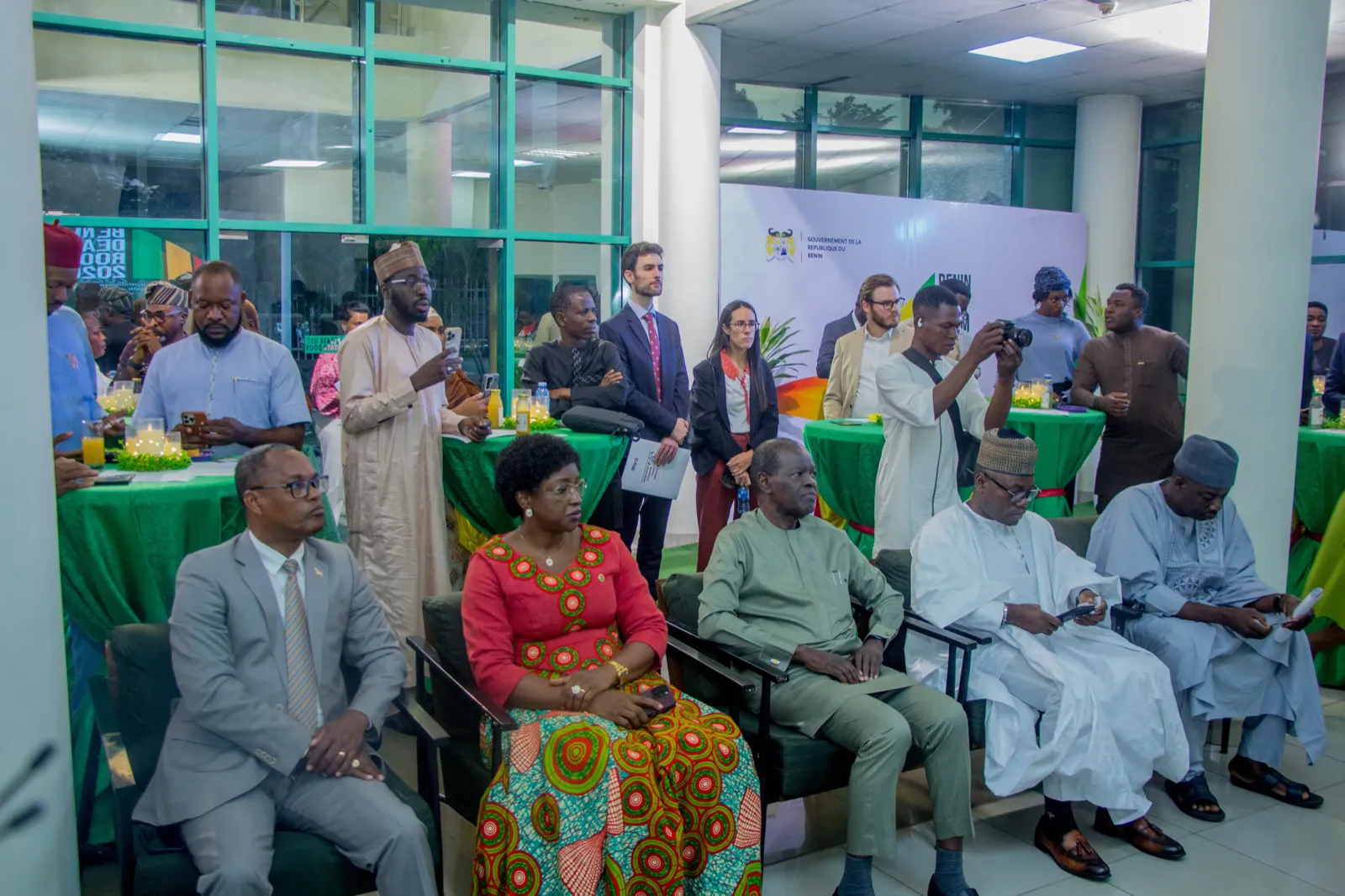 Delegates seated during a session at Benin Deal Room 2026