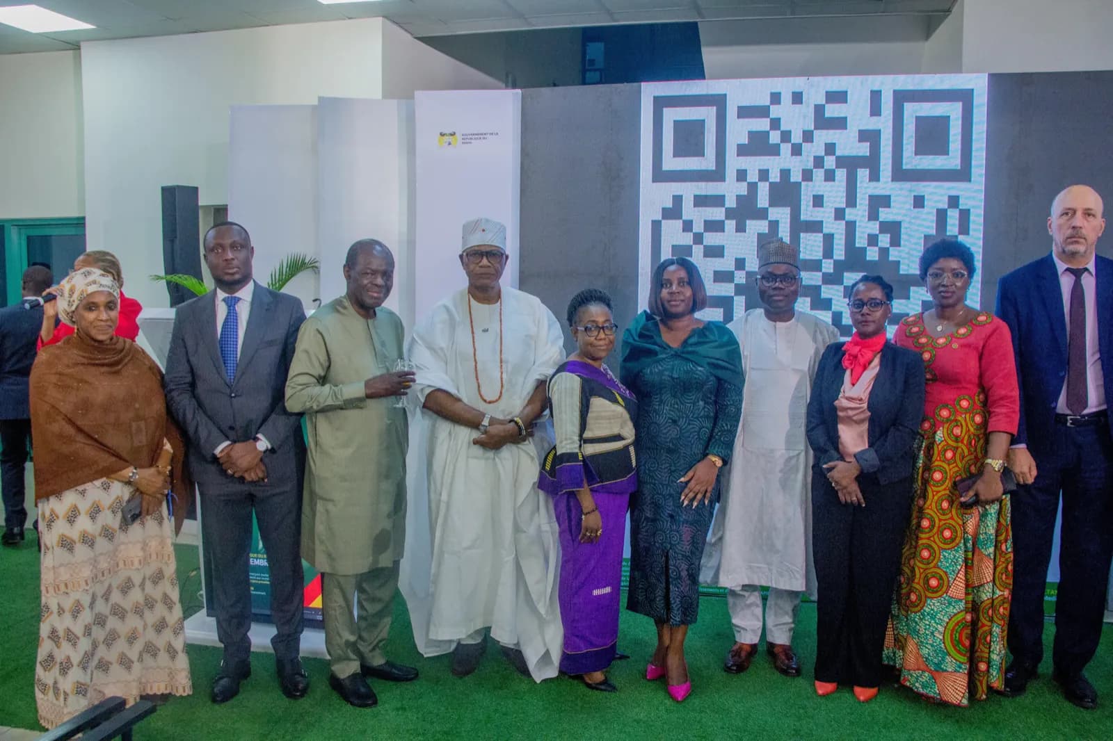 Officials and partners gathered at Benin Deal Room 2026